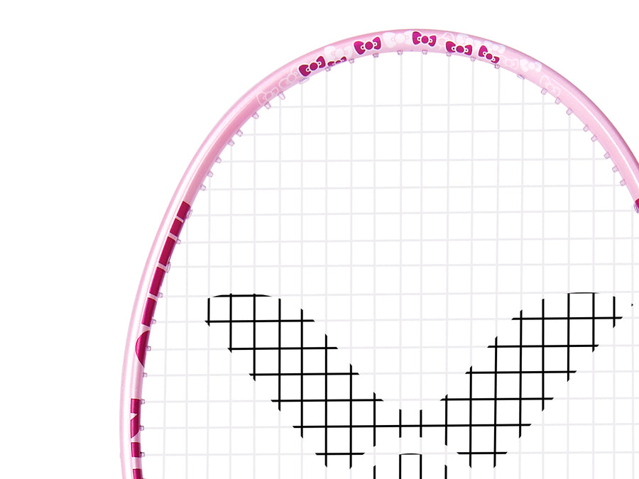Genuine Hello Kitty Badminton Racket Set KT Hello Kitty Adult and