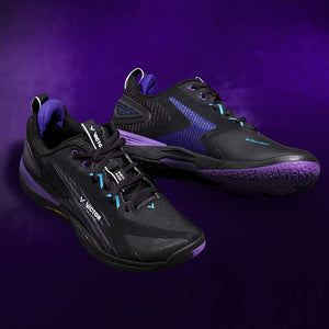 2023 Victor SH970 Ace C Unisex Performance Badminton Shoes (Black/Blue)