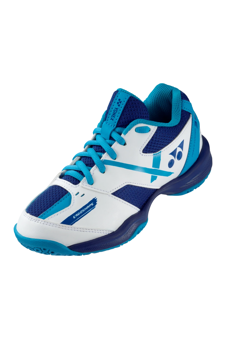 Yonex Power Cushion 39 Junior Shoes (White/Blue) 2023