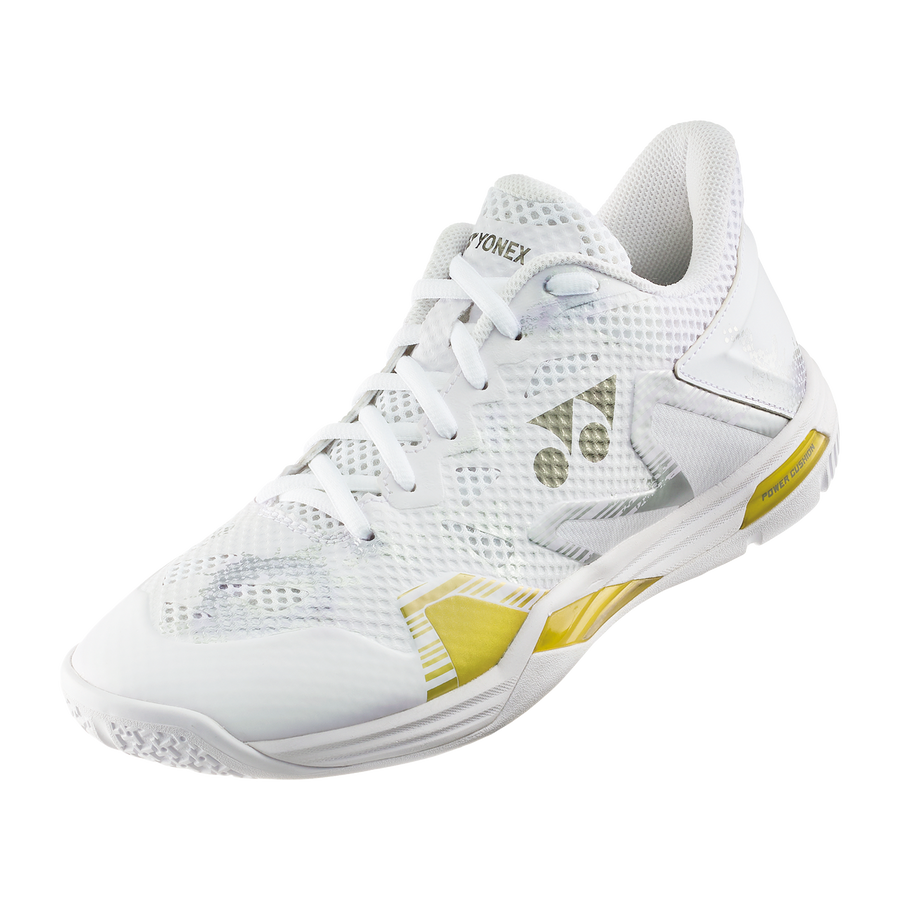 2025 Yonex Power Cushion Eclipsion Z3 Men's Shoes (White/Gold 2025 Yonex Power Cushion Eclipsion Z3 Men's Shoes (White/Gold