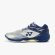 Load image into Gallery viewer, 2026 Yonex Power Cushion 65Z4 VA Wide Unisex Badminton Shoe (Silver/Navy)
