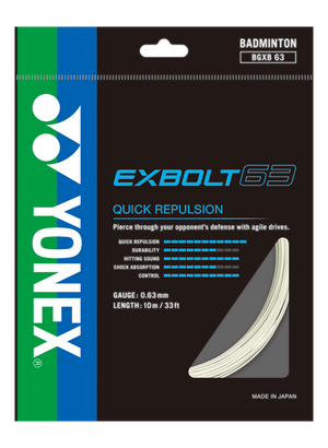 Yonex Exbolt 63 Badminton String Set