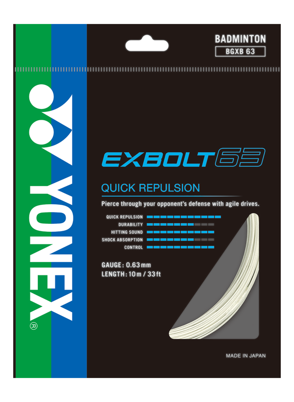 Yonex Exbolt 63 Badminton String Set
