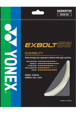 Yonex Exbolt68 Badminton String Set