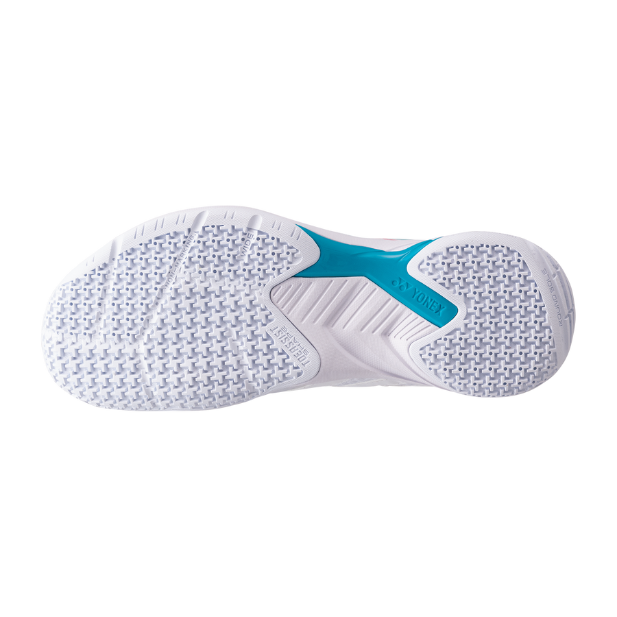 2024 Yonex Power Cushion Cascade Accel Wide Shoes (White/Skyblue 2024 Yonex Power Cushion Cascade Accel Wide Shoes (White/Skyblue
