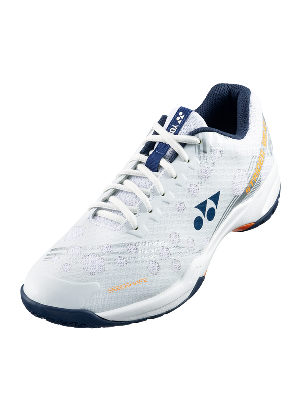 2024 Yonex Power Cushion Strider Beat (White/Orange) – BadmintonDirect.com