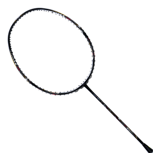 Hundred T-Rex 800 Badminton Racket Prestrung (Black)