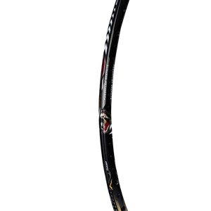 Hundred T-Rex 800 Badminton Racket Prestrung (Black)
