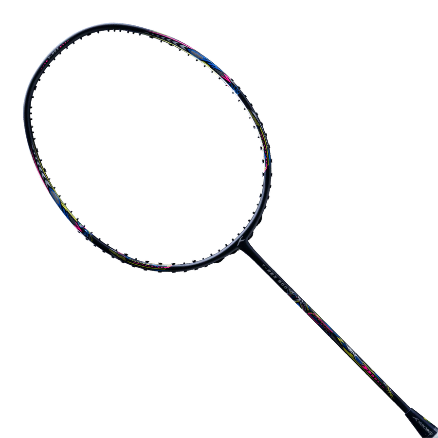 Hundred T-Rex 800 Badminton Racket Prestrung (Navy)