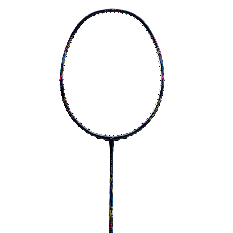 Hundred T-Rex 800 Badminton Racket Prestrung (Navy)