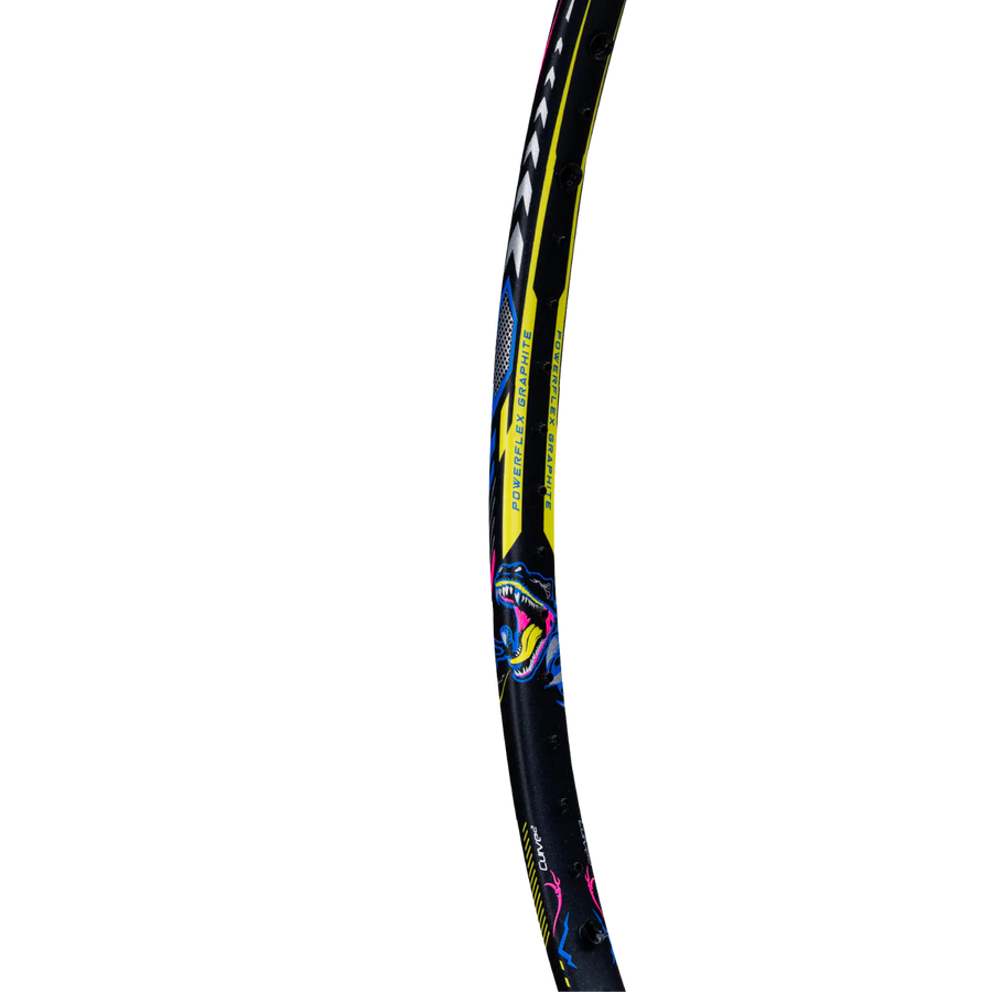 Hundred T-Rex 800 Badminton Racket Prestrung (Navy)