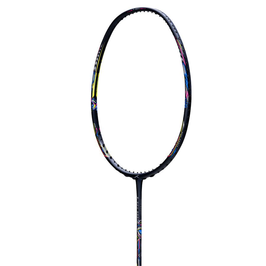 Hundred T-Rex 800 Badminton Racket Prestrung (Navy)