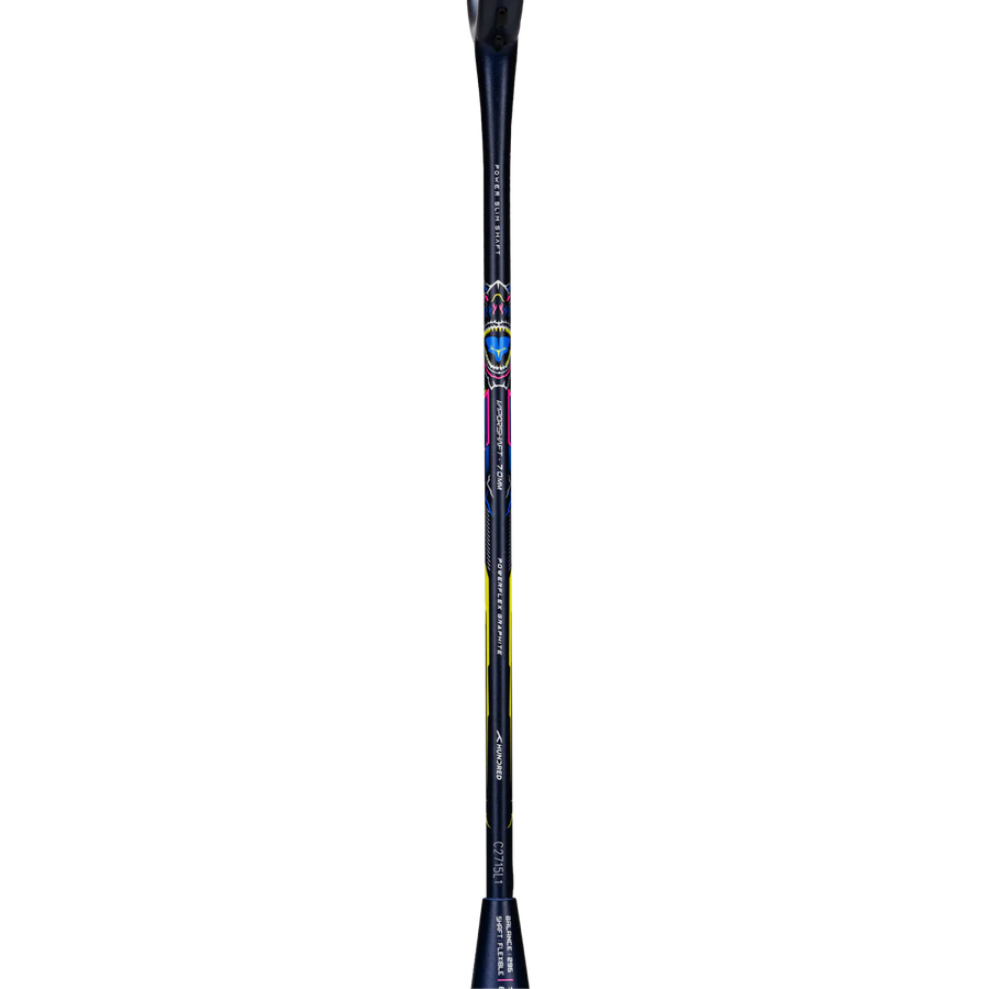 Hundred T-Rex 800 Badminton Racket Prestrung (Navy)