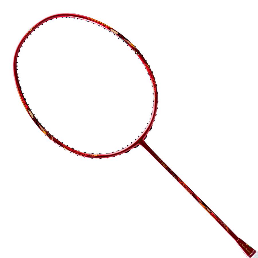 Hundred T-Rex 800 Badminton Racket Prestrung (Dark Red)