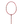 Load image into Gallery viewer, Hundred T-Rex 800 Badminton Racket Prestrung (Dark Red)

