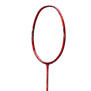 Hundred T-Rex 800 Badminton Racket Prestrung (Dark Red)