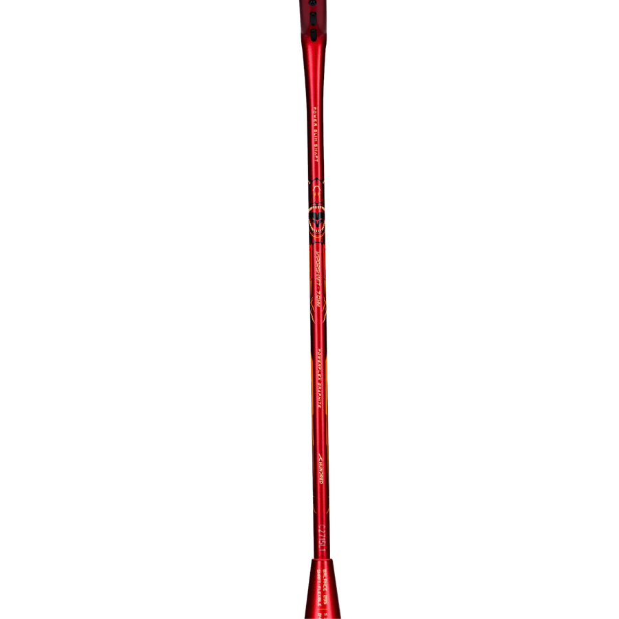Hundred T-Rex 800 Badminton Racket Prestrung (Dark Red)