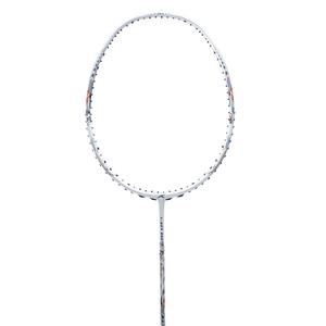 Hundred T-Rex 800 Badminton Racket Prestrung (White)