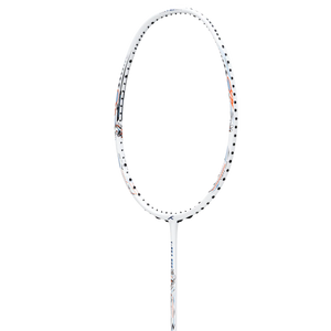 Hundred T-Rex 800 Badminton Racket Prestrung (White)
