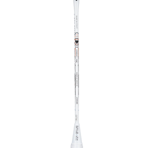Hundred T-Rex 800 Badminton Racket Prestrung (White)