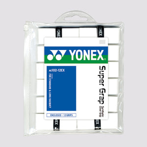 Yonex Super Grap Badminton / Tennis Overgrip (12 wraps)