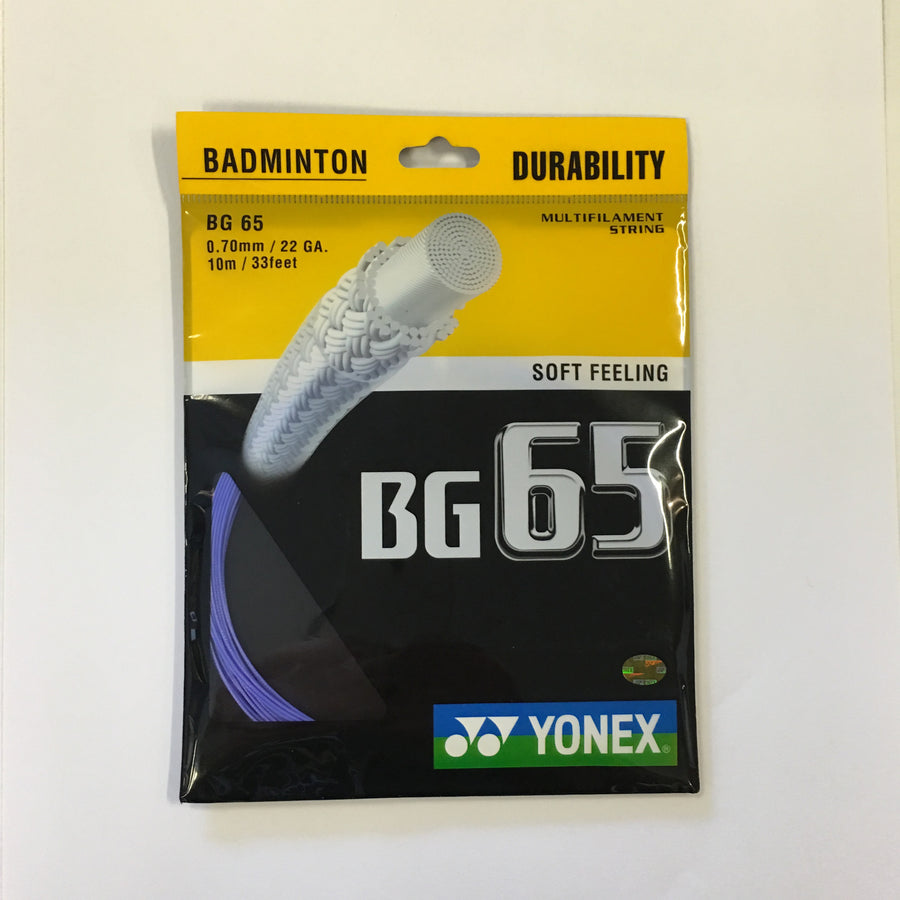 Yonex BG65 Badminton String Set