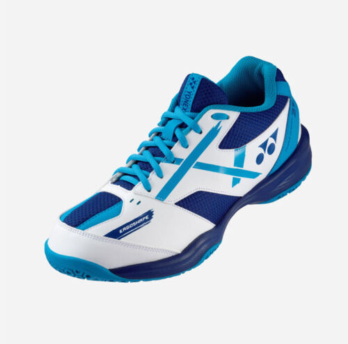 2023 Yonex Power Cushion SHB39EX White/Blue Unisex Badminton Shoes